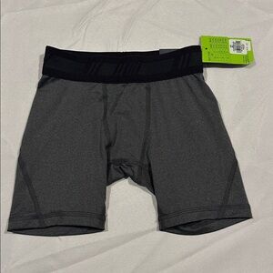 NWT DSG Compression Shorts UNDERWEAR Boys SMALL 8-9 grey